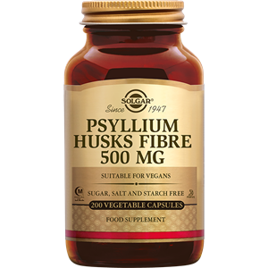 Solgar Psyllium Husks Fibre 500 mg Capsules