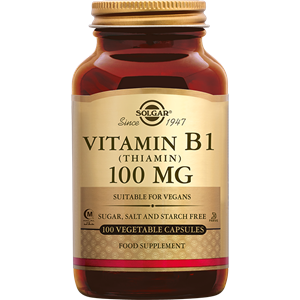 Solgar Vitamine B1 100 mg Capsules