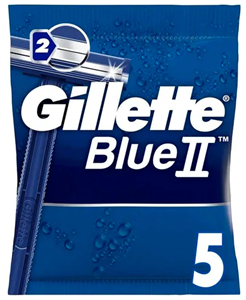 Gillette Blue ii wegwerpmesjes 5 stuks