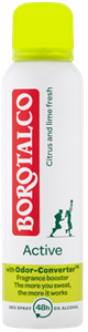 Borotalco Deodorant active spray citrus and lime 150ml