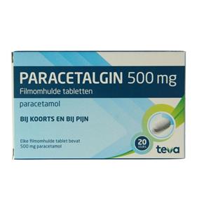 Teva Paracetalgin 500mg