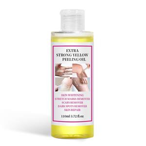 Dimollaure Exfoliërende peelingolie Gele huidolie Handen en voeten Exfoliërende lichaamshuidverzorging 110 ml 1pc