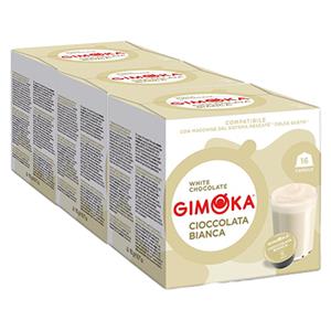 Gimoka  Ciocolata Bianca - 3x 16 Capsules