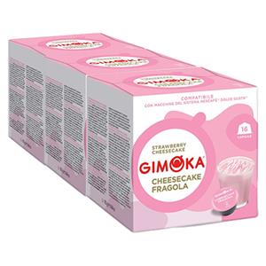 Gimoka  Cheesecake Fragola - 3x 16 Capsules