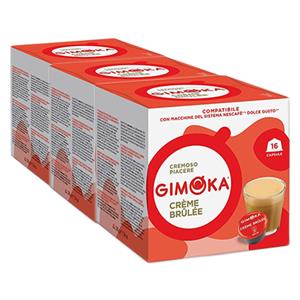 Gimoka  Creme Brulee - 3x 16 Capsules