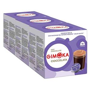 Gimoka  Cioccolata - 3x 16 Capsules