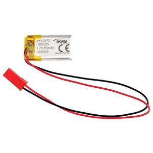 Akyga LP301525 Accupack Batterijgrootte: Speciaal LiPo 3.7 V 85 mAh