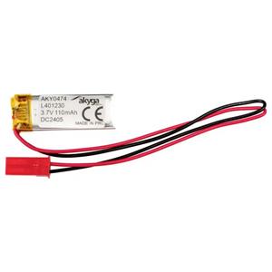 Akyga LP401230 Accupack Batterijgrootte: Speciaal LiPo 3.7 V 110 mAh