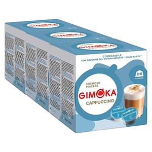 Gimoka  Cappuccino - 3x 16 Capsules