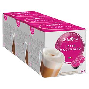 Gimoka  Latte Macchiato - 3x 16 Capsules
