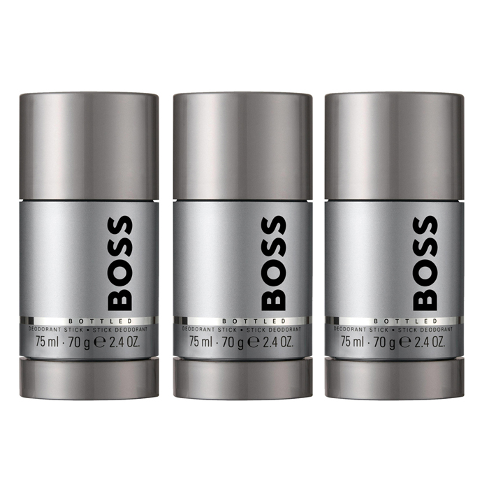 Hugo Boss Boss Bottled deodorant stick 3 x 75 ml (3-Pack)