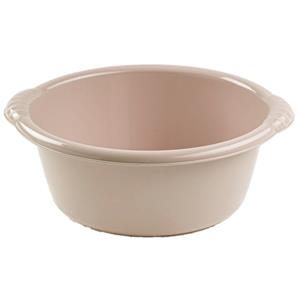 PlasticForte Afwasteiltje - rond - 25L - taupe - kunststof - afwasbak - 54 x 21 cm -