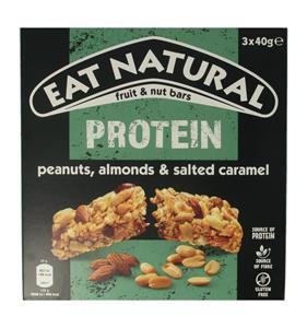 Eat Natural Protein pack caramel & pinda 3 X 40 Gram