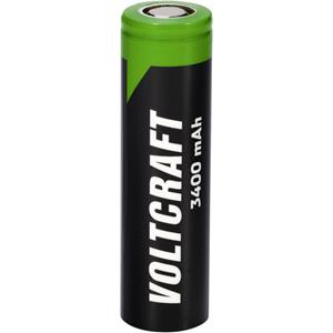 VOLTCRAFT VC-18650 Speciale oplaadbare batterij 18650 Flat-top Lithium 3.6 V 3400 mAh