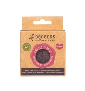 Natural Konjac Sponge Black Bamboo