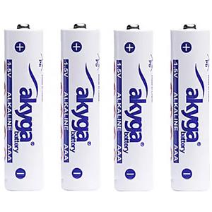 Akyga AAA LR03 AA batterij (penlite) Alkaline 1300 mAh 1.5 V 4 stuk(s)