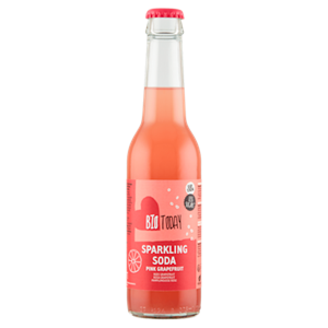 BioToday Sparkling Soda Pink Grapefruit
