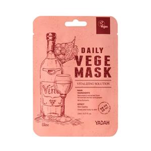 Yadah Daily Vege Mask - Wine 1 st