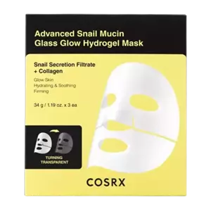 Cosrx Advanced Snail Mucin Glass Glow Hydrogel Mask 34 g