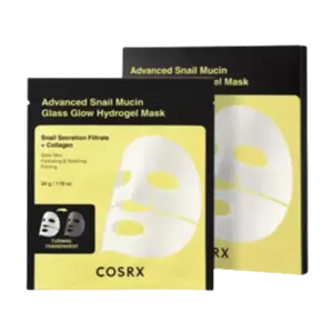 Cosrx Advanced Snail Mucin Glass Glow Hydrogel Mask 3-pack 34 g + 34 g + 34 g