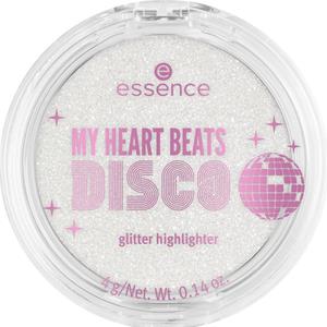 Essence MY HEART BEATS DISCO Glitter Highlighter It's Dis'Glow Time! 4 g