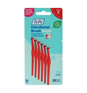 TePe Interdental Brush Angle Rood ISO Size 2