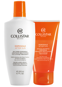Collistar Repairing aftersun balm 200 ml + aftersun shower shampoo 150 ml 200+150 ML