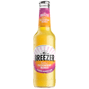 Bacardi Fles  Breezer Passionfruit Mango 275ml