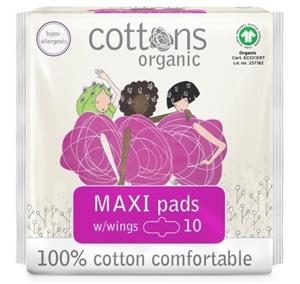 Cottons Maandverband maxi super 10 Stuks