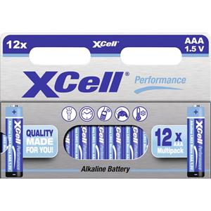 XCell AAA batterij (potlood) Alkaline 1.5 V 12 stuk(s)