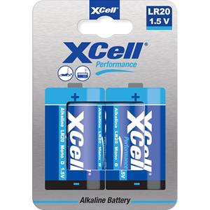 XCell LR20HP D batterij (mono) Alkaline 1.5 V 2 stuk(s)