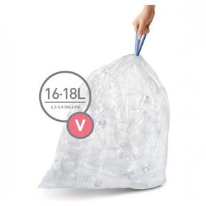 Simplehuman Code V Afvalzakken 16-18 Liter - 20 zakken