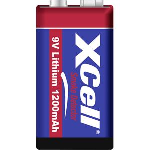XCell 9V batterij (blok) Lithium 1200 9 V 1 stuk(s)