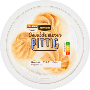 Jumbo umbo Gevulde Eieren Pittig 69 g