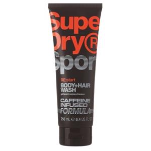 Superdry Sport RE:start body + hair wash 250 ml