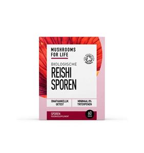 Mushrooms F Life Reishi sporen poeder bio