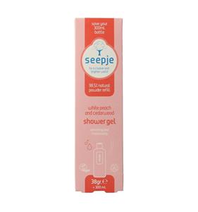 Seepje Showergel white peach and cedarwood navulling