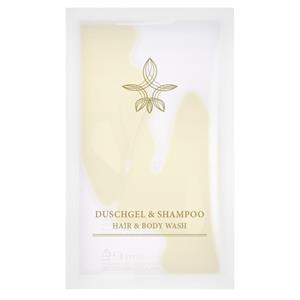 V-Touch Shampoo/douchegel Klassik in sachet; 10 ml; wit; 600 stuk / verpakking