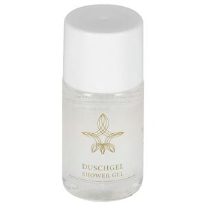 V-Touch Douchegel Klassik in flacon; 20 ml; wit; 400 stuk / verpakking