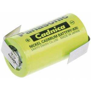 Panasonic Sub-C ZLF Speciale oplaadbare batterij Sub-C Z-soldeerlip NiCd 1.2 V 1800 mAh