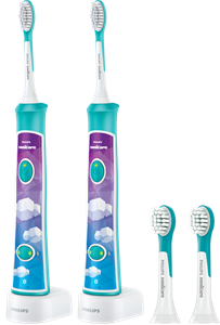 Philips Sonicare for Kids Connected HX6322/04 Duo Pack