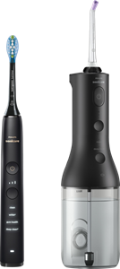 Philips Sonicare DiamondClean 9000 HX3886/43 + Power Flosser Zwart