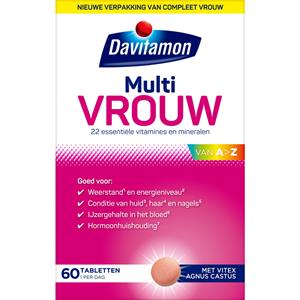 Davitamon Gratis Verzending: 4x  Multi Vrouw 60 capsules