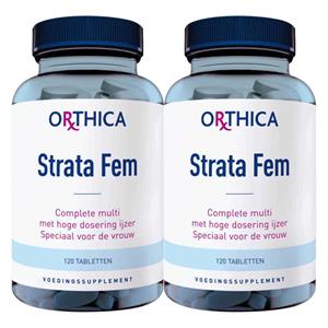 Orthica Gratis Verzending: 2x  Strata Fem 120 tabletten