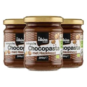 De Kleine Keuken 3x  Chocopasta Kids 200 gr