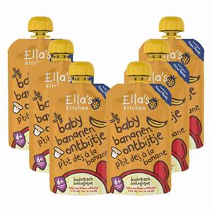 Ella's Kitchen 6x  Baby Ontbijtje 6+ m Banaan 100 gr