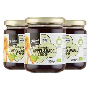 De Kleine Keuken 3x  Bio Appel&Dadelstroop 300 gr