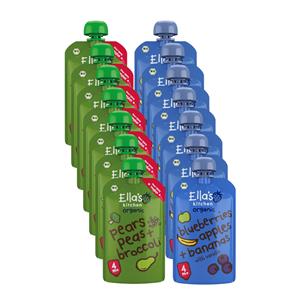Ella's Kitchen 14 stuks Knijpzakjes 4+m Pakket