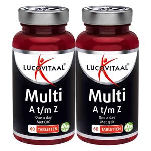 Lucovitaal Gratis Verzending: 2x  Multi A-Z 60 tabletten