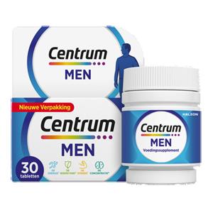 Centrum Gratis Verzending: 2x  Men Multivitaminen 30 tabletten